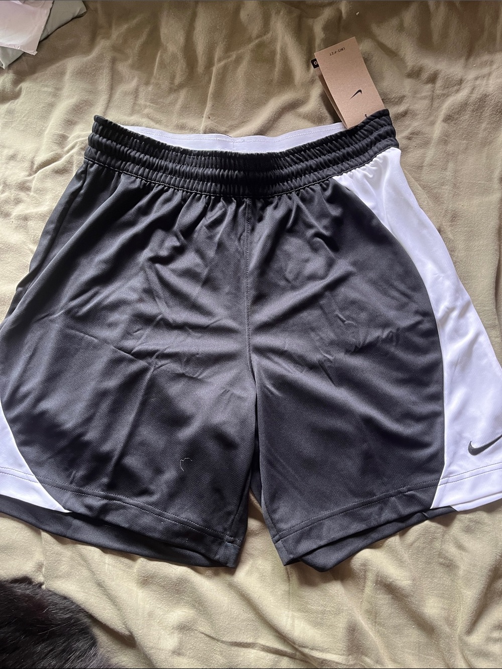 Nike Black & White Athletic Shorts